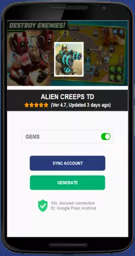 Alien Creeps TD APK mod generator