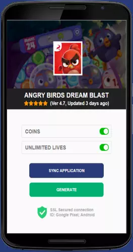 Angry Birds Dream Blast APK mod generator