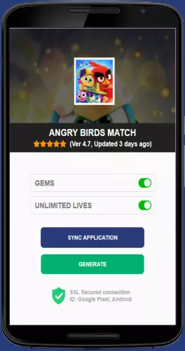 Angry Birds Match APK mod generator