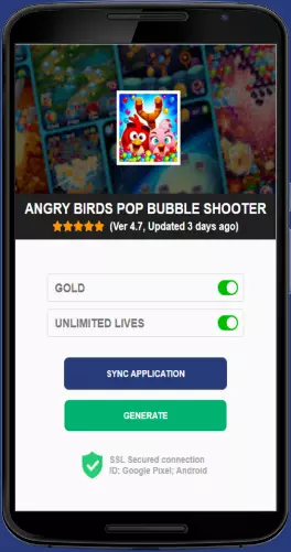 Angry Birds POP Bubble Shooter APK mod generator