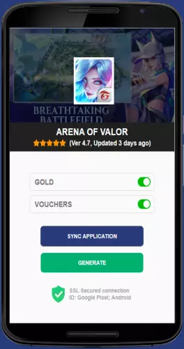 Arena of Valor APK mod generator