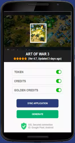 Art of War 3 APK mod generator