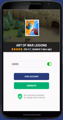 Art of War Legions APK mod generator