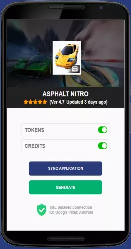 Asphalt Nitro APK mod generator