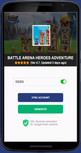 Battle Arena Heroes Adventure APK mod generator
