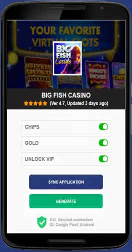 Big Fish Casino APK mod generator