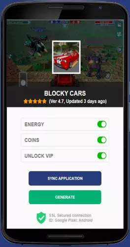 Blocky Cars APK mod generator