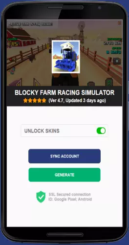 Blocky Farm Racing Simulator APK mod generator