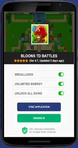 Bloons TD Battles APK mod generator