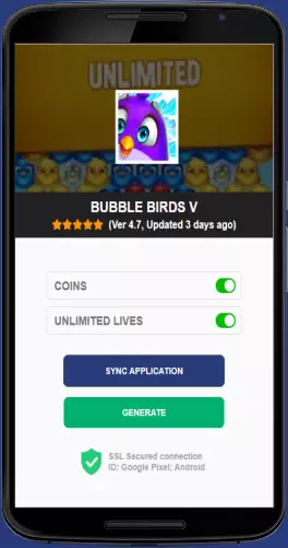 Bubble Birds V APK mod generator