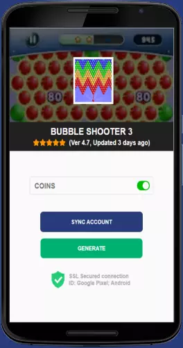 Bubble Shooter 3 APK mod generator