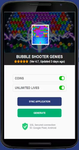 Bubble Shooter Genies APK mod generator