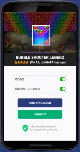 Bubble Shooter Legend APK mod generator