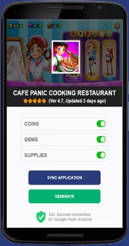 Cafe Panic Cooking Restaurant APK mod generator