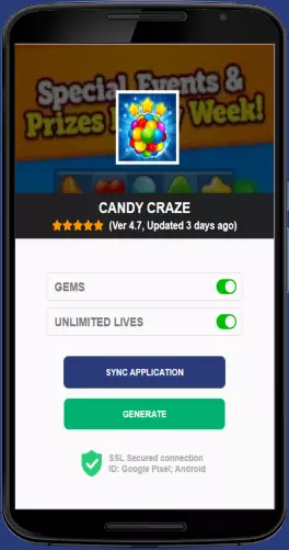 Candy Craze APK mod generator