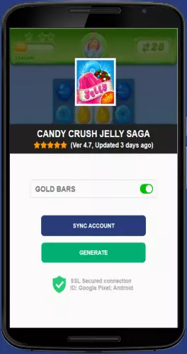 Candy Crush Jelly Saga APK mod generator