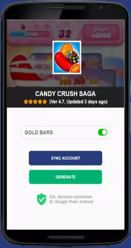Candy Crush Saga APK mod generator