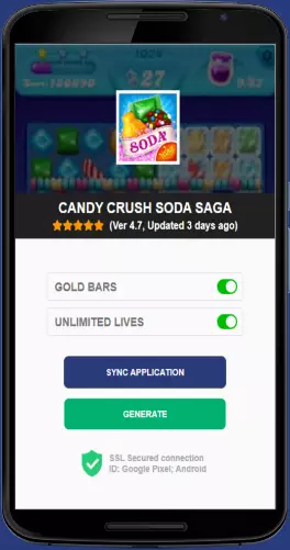 Candy Crush Soda Saga APK mod generator