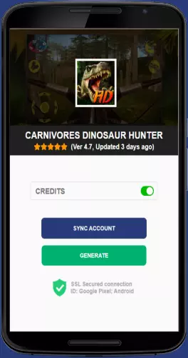 Carnivores Dinosaur Hunter APK mod generator