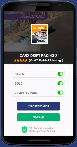 CarX Drift Racing 2 APK mod generator