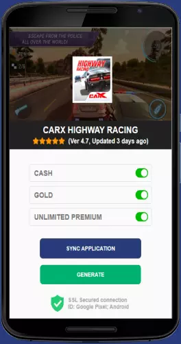 CarX Highway Racing APK mod generator