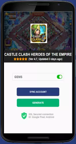 Castle Clash Heroes of the Empire APK mod generator