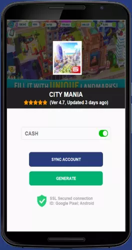 City Mania APK mod generator