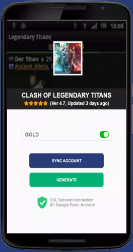 Clash of Legendary Titans APK mod generator