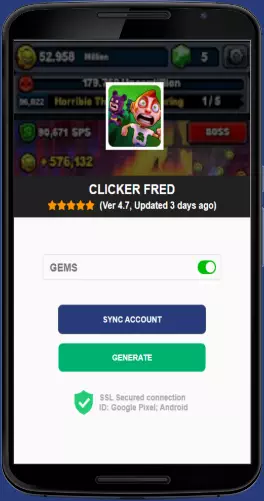 Clicker Fred APK mod generator