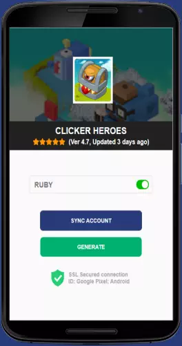 Clicker Heroes APK mod generator