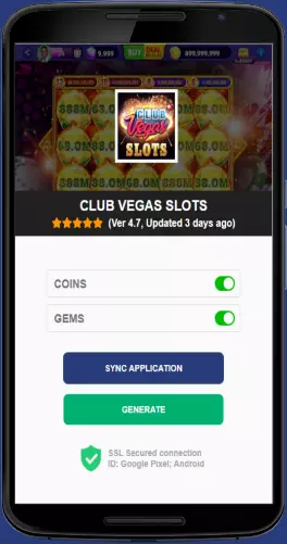 Club Vegas Slots APK mod generator