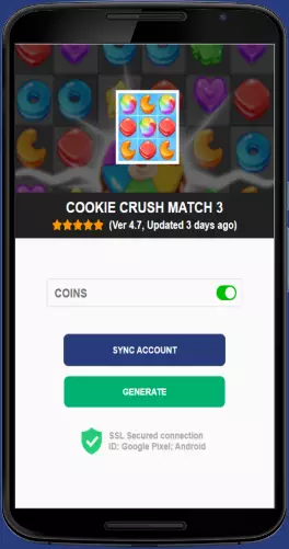 Cookie Crush Match 3 APK mod generator