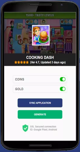 Cooking Dash APK mod generator