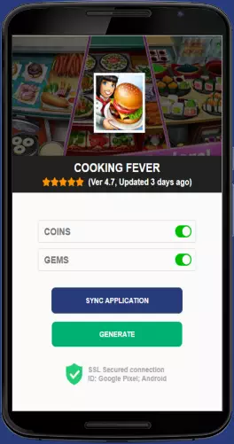 Cooking Fever APK mod generator