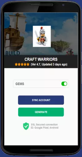 Craft Warriors APK mod generator