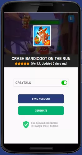 Crash Bandicoot On the Run APK mod generator