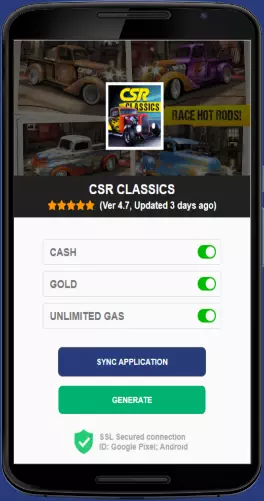 CSR Classics APK mod generator