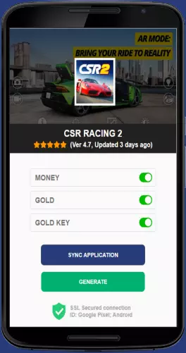 CSR Racing 2 APK mod generator