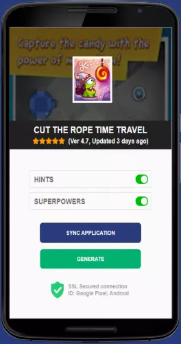 Cut the Rope Time Travel APK mod generator