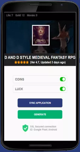 D and D Style Medieval Fantasy RPG APK mod generator