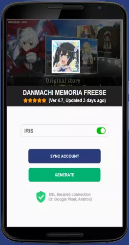 DanMachi MEMORIA FREESE APK mod generator