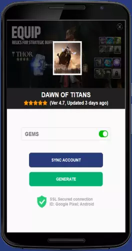 Dawn of Titans APK mod generator