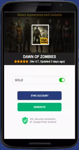 Dawn of Zombies APK mod generator