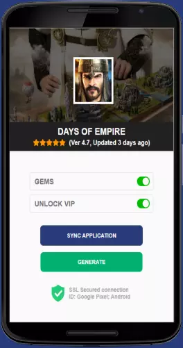 Days of Empire APK mod generator