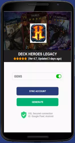 Deck Heroes Legacy APK mod generator