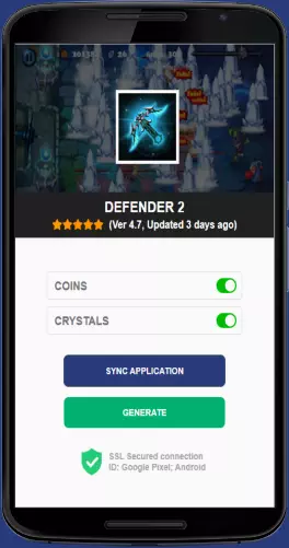 Defender 2 APK mod generator