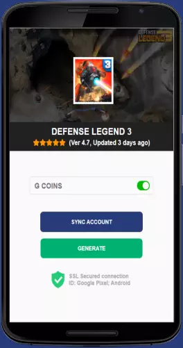 Defense Legend 3 APK mod generator