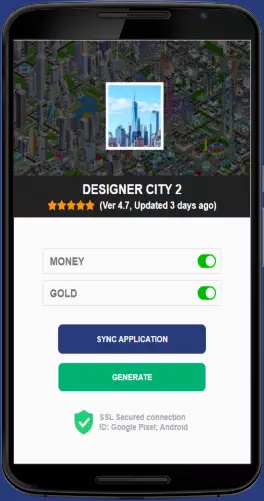 Designer City 2 APK mod generator