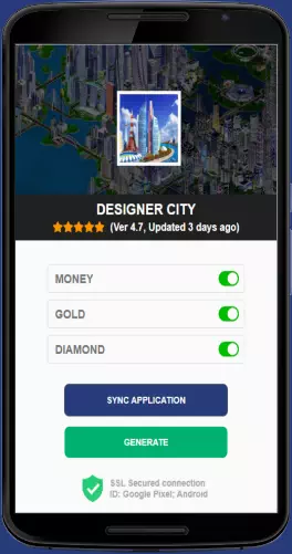 Designer City APK mod generator