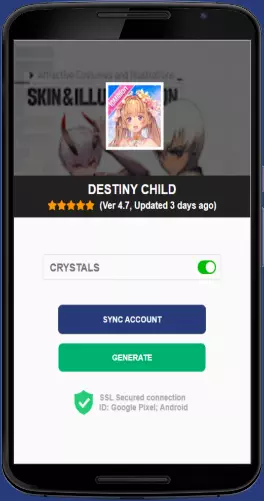 Destiny Child APK mod generator